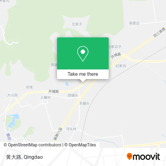 黄大路 map