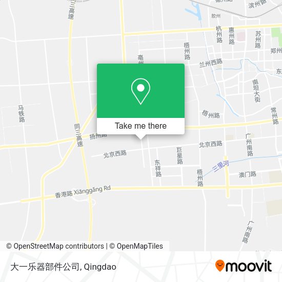 大一乐器部件公司 map
