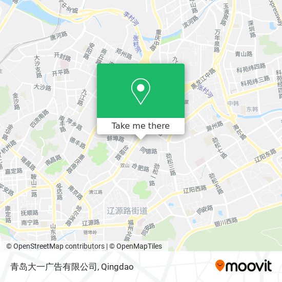 青岛大一广告有限公司 map