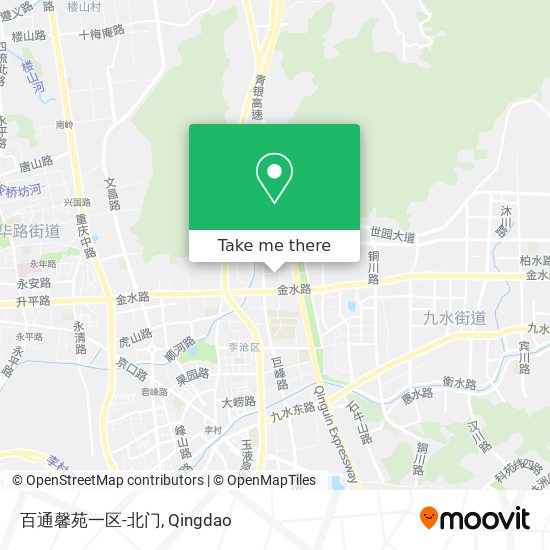 百通馨苑一区-北门 map