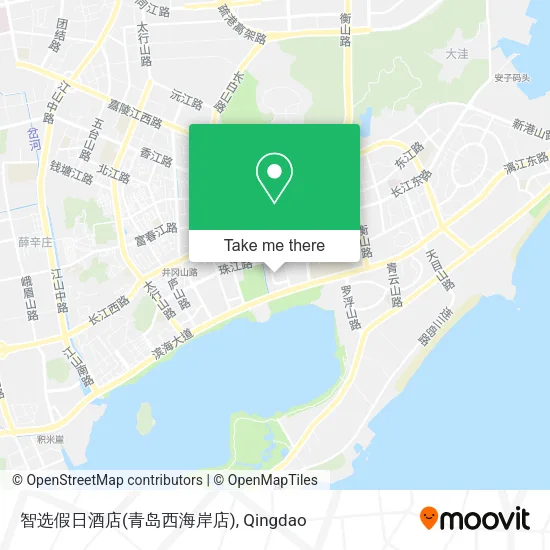 智选假日酒店(青岛西海岸店) map