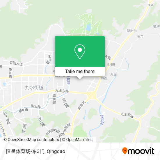 恒星体育场-东3门 map