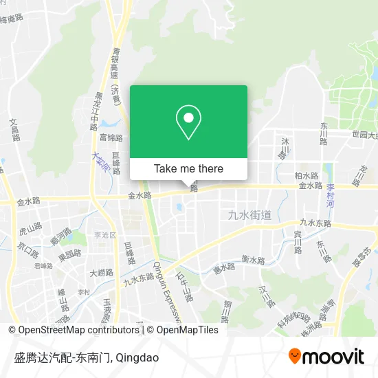 盛腾达汽配-东南门 map