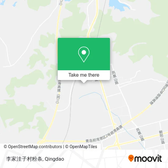 李家洼子村粉条 map