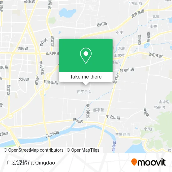 广宏源超市 map