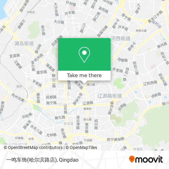 一鸣车饰(哈尔滨路店) map