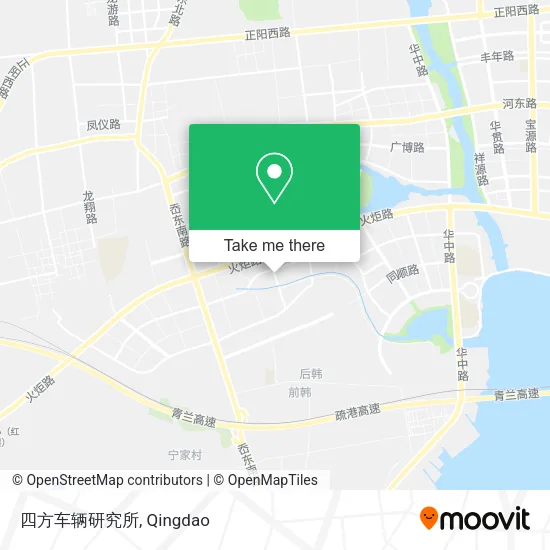 四方车辆研究所 map