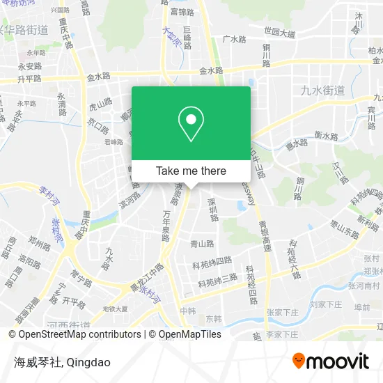 海威琴社 map