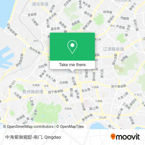 中海紫御观邸-南门 map
