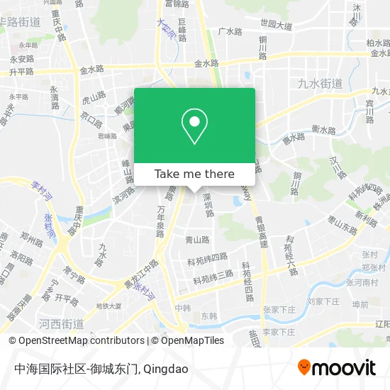 中海国际社区-御城东门 map