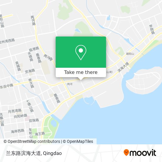 兰东路滨海大道 map