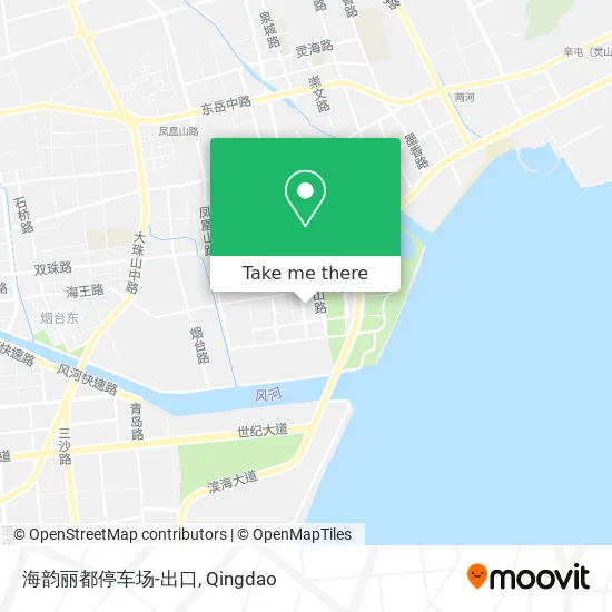 海韵丽都停车场-出口 map