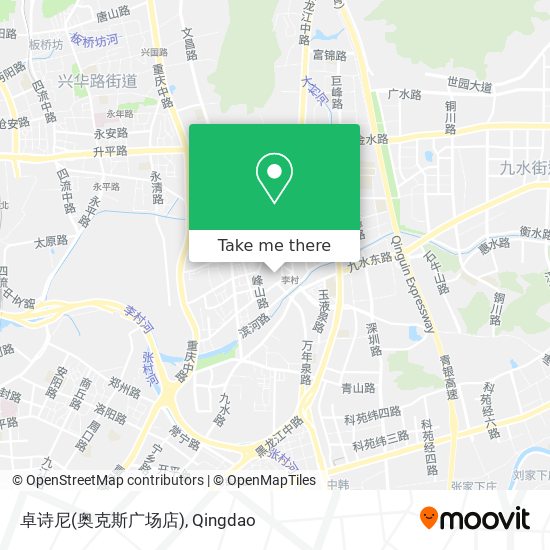 卓诗尼(奥克斯广场店) map