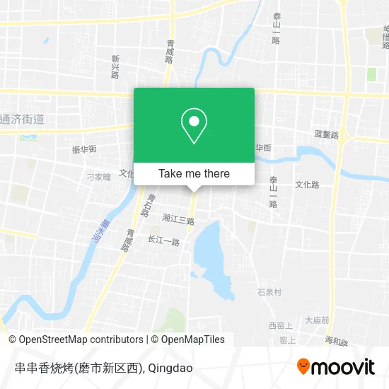串串香烧烤(磨市新区西) map