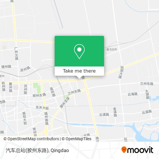 汽车总站(胶州东路) map