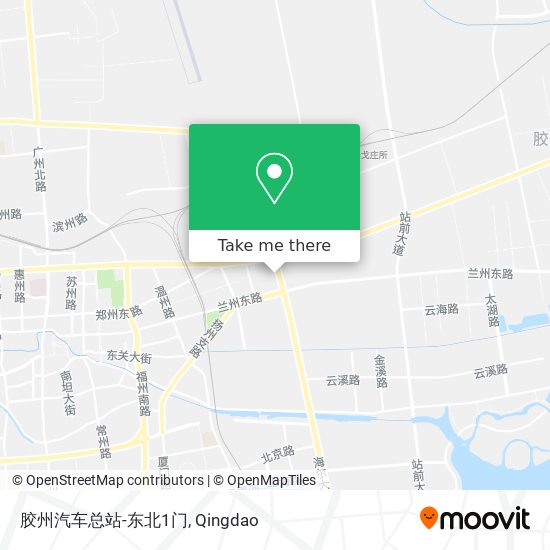 胶州汽车总站-东北1门 map