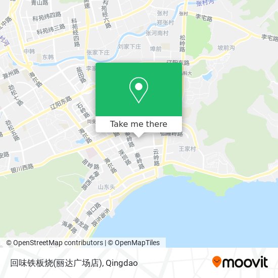 回味铁板烧(丽达广场店) map