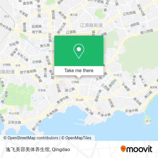 逸飞美容美体养生馆 map