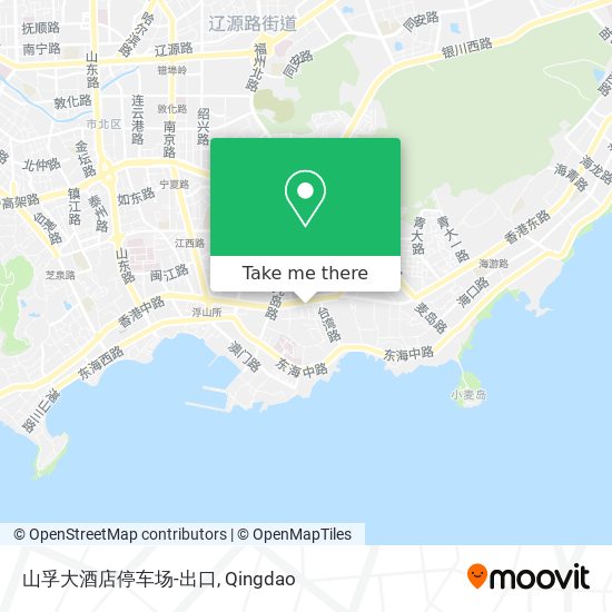 山孚大酒店停车场-出口 map