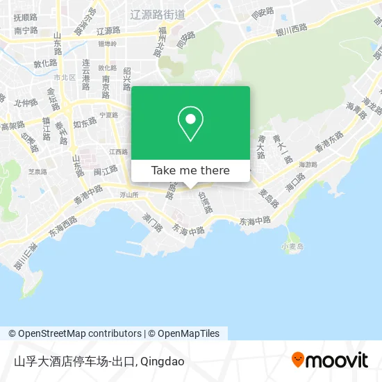 山孚大酒店停车场-出口 map