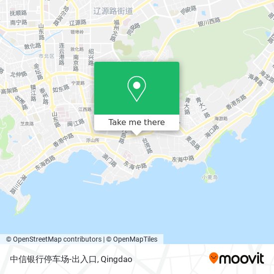 中信银行停车场-出入口 map