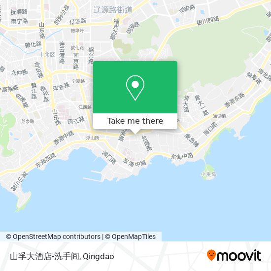 山孚大酒店-洗手间 map