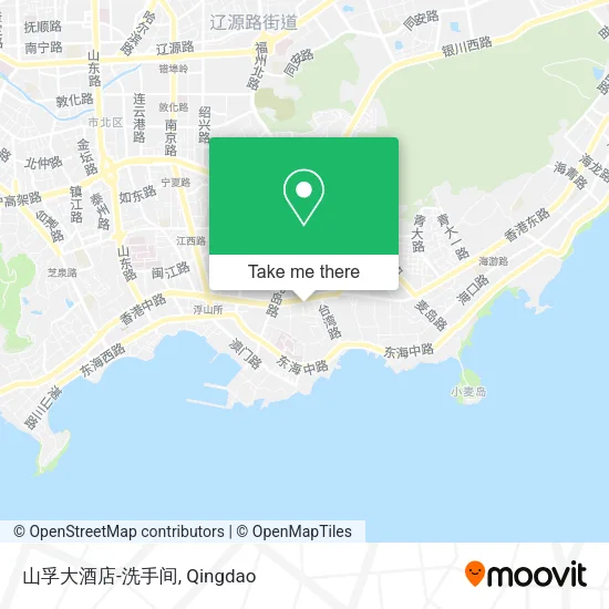 山孚大酒店-洗手间 map
