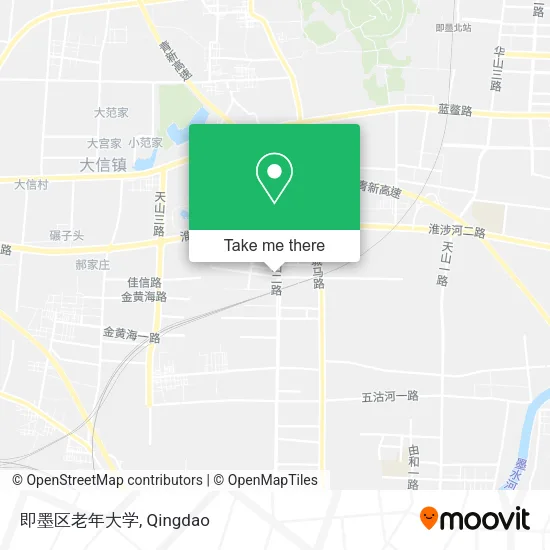 即墨区老年大学 map