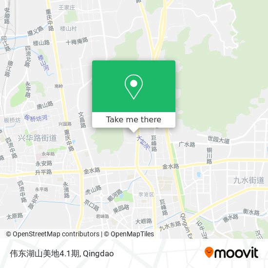 伟东湖山美地4.1期 map