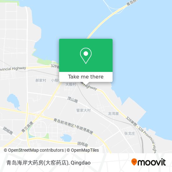 青岛海岸大药房(大窑药店) map