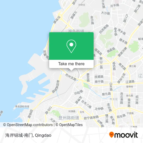 海岸锦城-南门 map