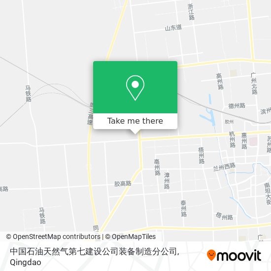中国石油天然气第七建设公司装备制造分公司 map