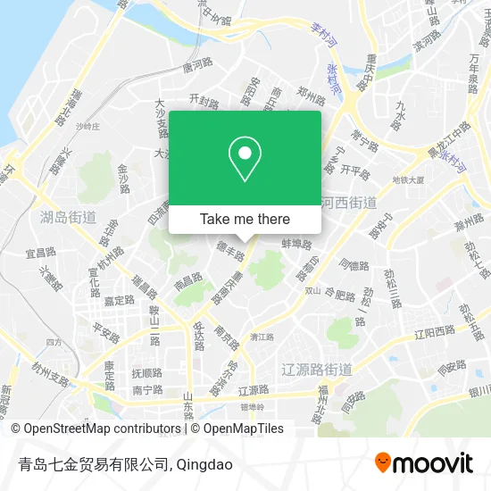 青岛七金贸易有限公司 map