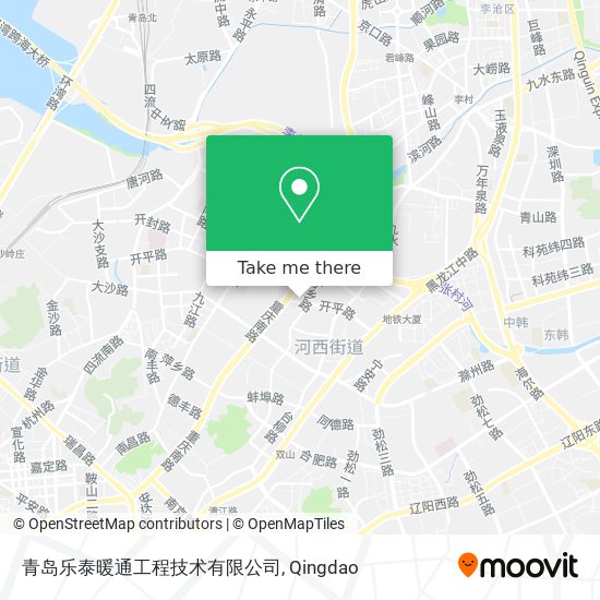 青岛乐泰暖通工程技术有限公司 map