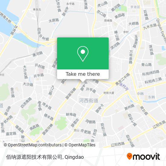 佰纳源遮阳技术有限公司 map