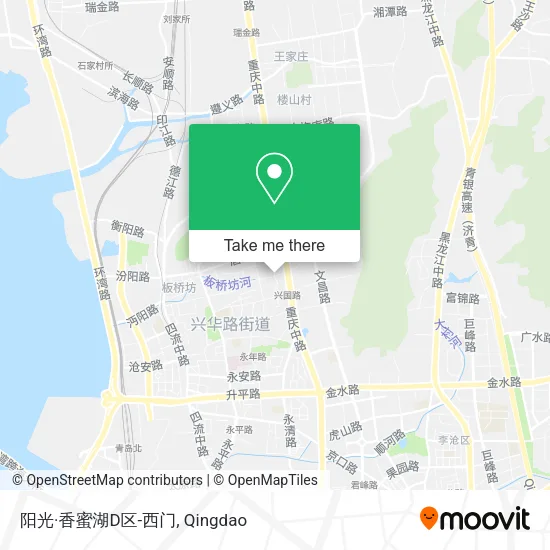 阳光·香蜜湖D区-西门 map