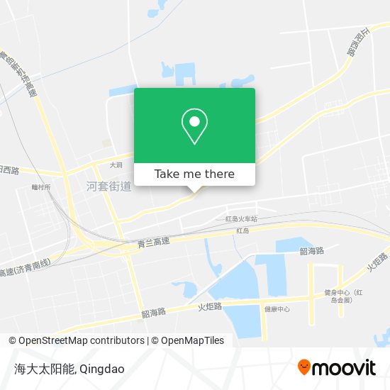 海大太阳能 map