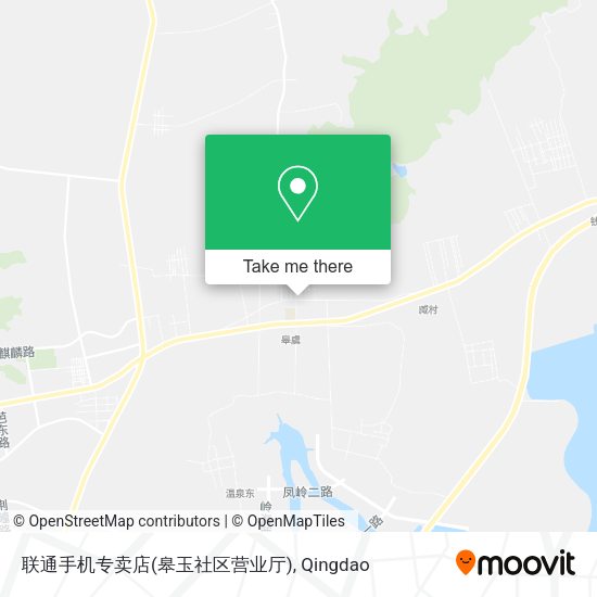 联通手机专卖店(皋玉社区营业厅) map