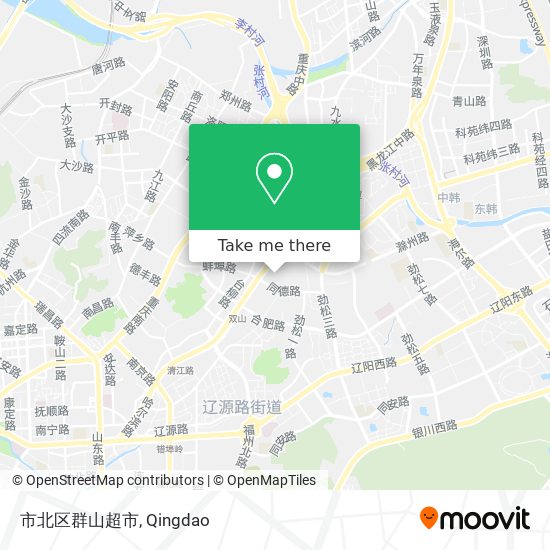 市北区群山超市 map