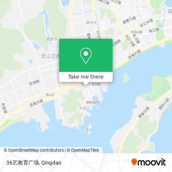 36艺教育广场 map