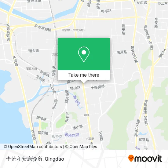 李沧和安康诊所 map