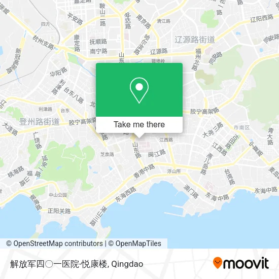 解放军四〇一医院-悦康楼 map