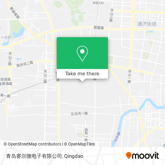 青岛赛尔微电子有限公司 map