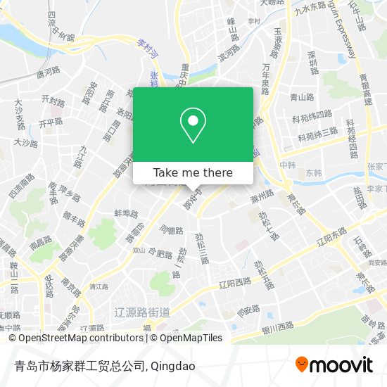 青岛市杨家群工贸总公司 map