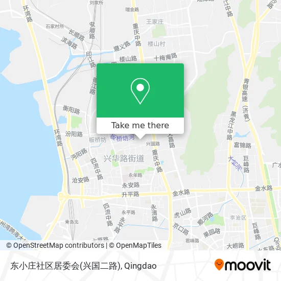东小庄社区居委会(兴国二路) map