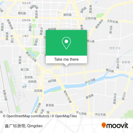 鑫广钰旅馆 map