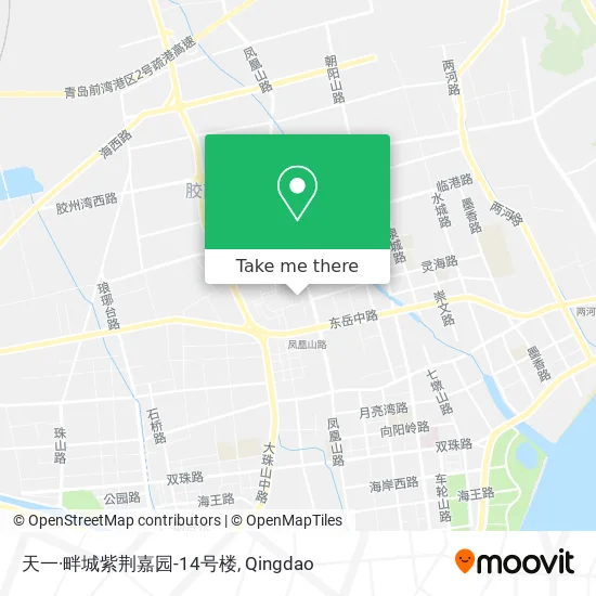 天一·畔城紫荆嘉园-14号楼 map