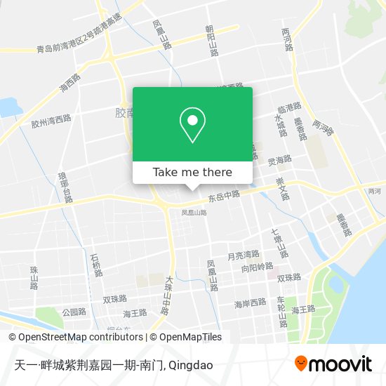 天一·畔城紫荆嘉园一期-南门 map