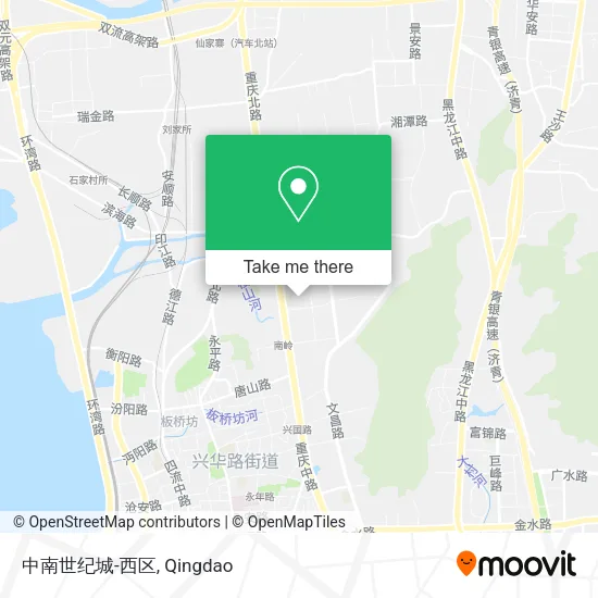 中南世纪城-西区 map