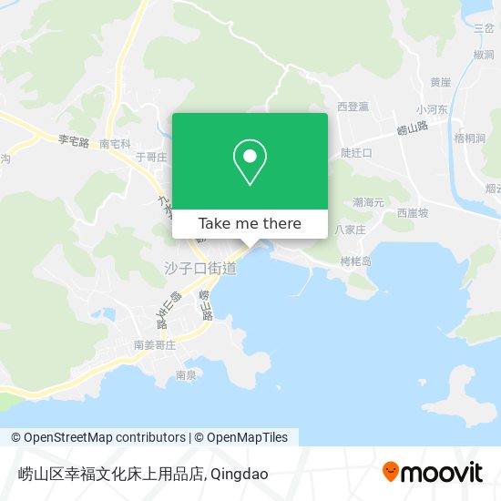 崂山区幸福文化床上用品店 map